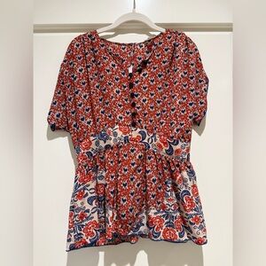 Anna Sui Ready to Wear Blouse - Fantastic Condition - Size 6